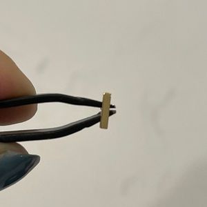 18K Yellow Gold flat bar